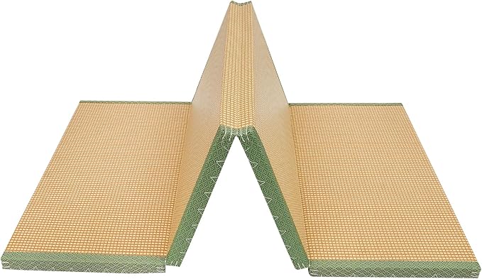 Foldable Floor Mattress, 78.74"*39.37"*1.97" Tatami Floor Mat, Meditation Yoga Natural Coconut Fiber Easily Cleaned Floor Bed Futon Pad Folding Sofa Bed For Yoga Meditation Tea Rooms