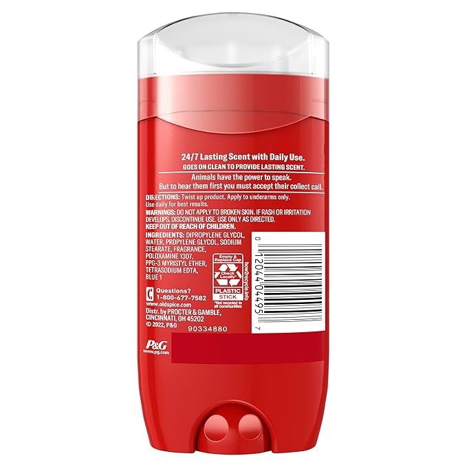 Old Spice Aluminum Free Deodorant for Men, ElkLord, 48 Hr. Protection, 3.0oz (Pack of 3)