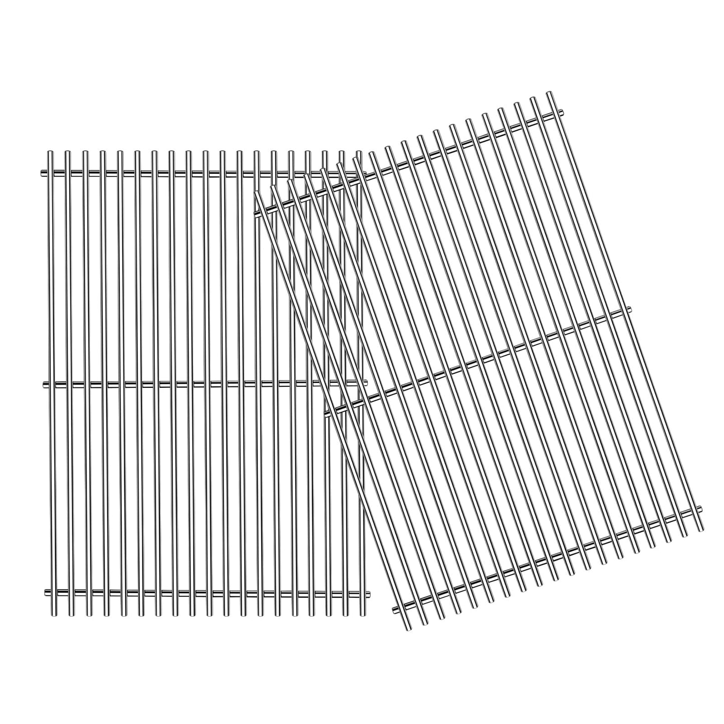 Meyafiny 9MM 18 7/8" Stainless Steel Genesis 2 Grill Grates for Weber Genesis ii E-310 E-315 E-325 E-330 E-340 S-335 S-340 GS4 Genesis ii Grill Parts for Weber 66095 Genesis ii 300 LX 300 Series