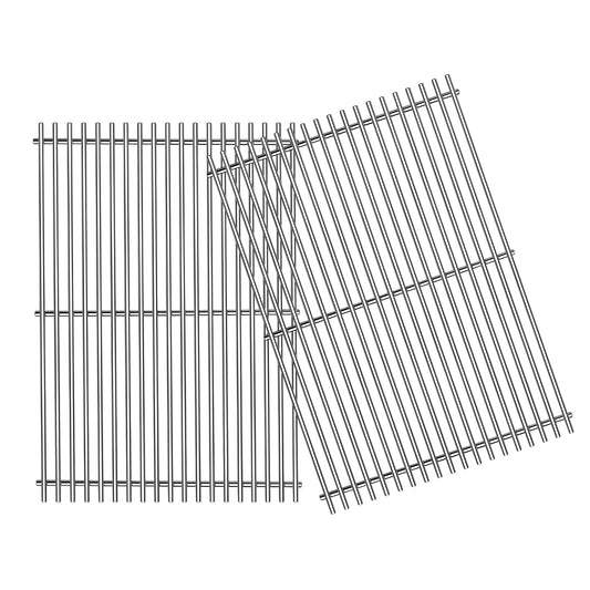 Meyafiny 9MM 18 7/8" Stainless Steel Genesis 2 Grill Grates for Weber Genesis ii E-310 E-315 E-325 E-330 E-340 S-335 S-340 GS4 Genesis ii Grill Parts for Weber 66095 Genesis ii 300 LX 300 Series