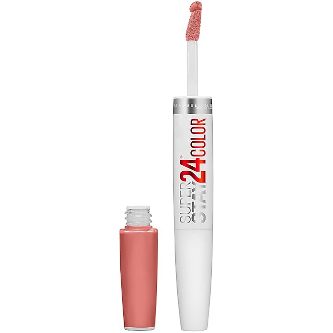 Maybelline SuperStay 24, 2-Step Liquid Lipstick, Loaded Latte