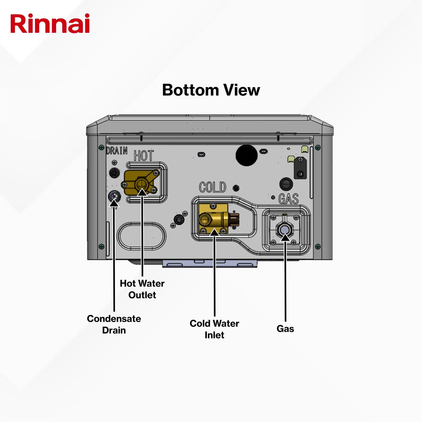 NEW Rinnai CX160iN High Efficiency Plus Natural Gas Interior Tankless Water Heater, Up to 9 GPM