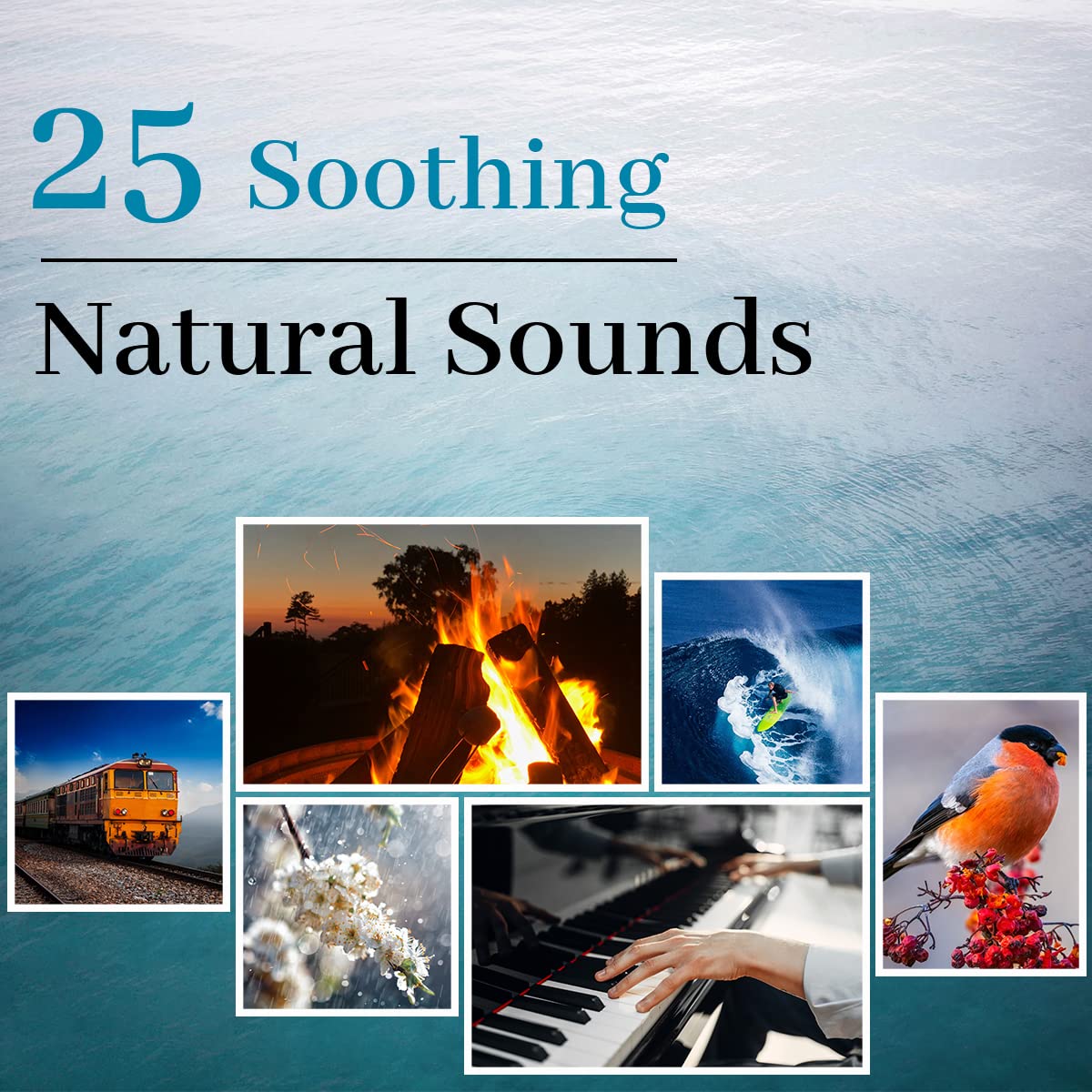 Fourair White Noise Sound Machine with 25 Soothing Natural Sounds Rechargeable Battery Portable for Travel 32 Volume Levels 5 Timers Compact Size for Baby Kids Adults Sleeping (White-Upgrade)