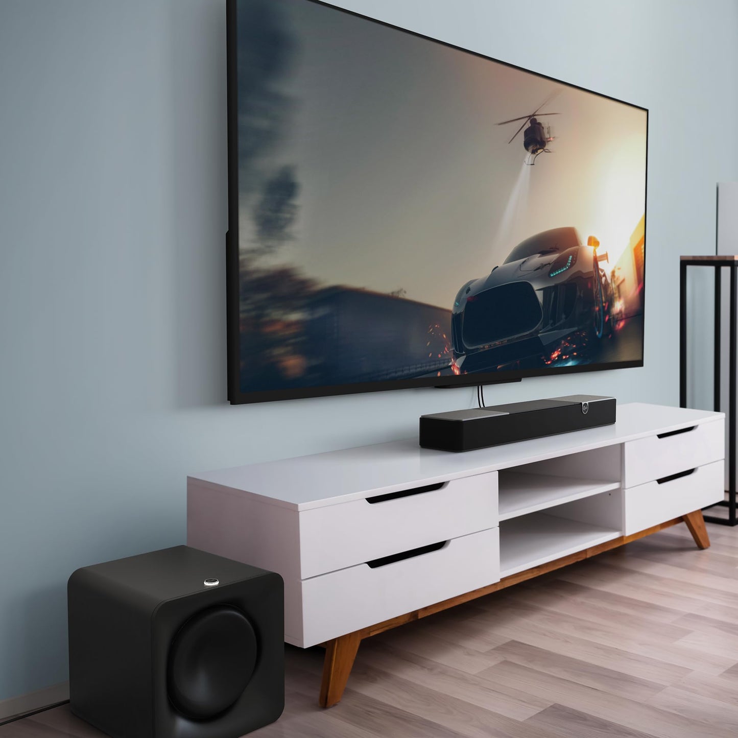 Klipsch Flexus SUB 100 10" Wireless Subwoofer - Black. for Use Only with Klipsch Flexus Sound Bars