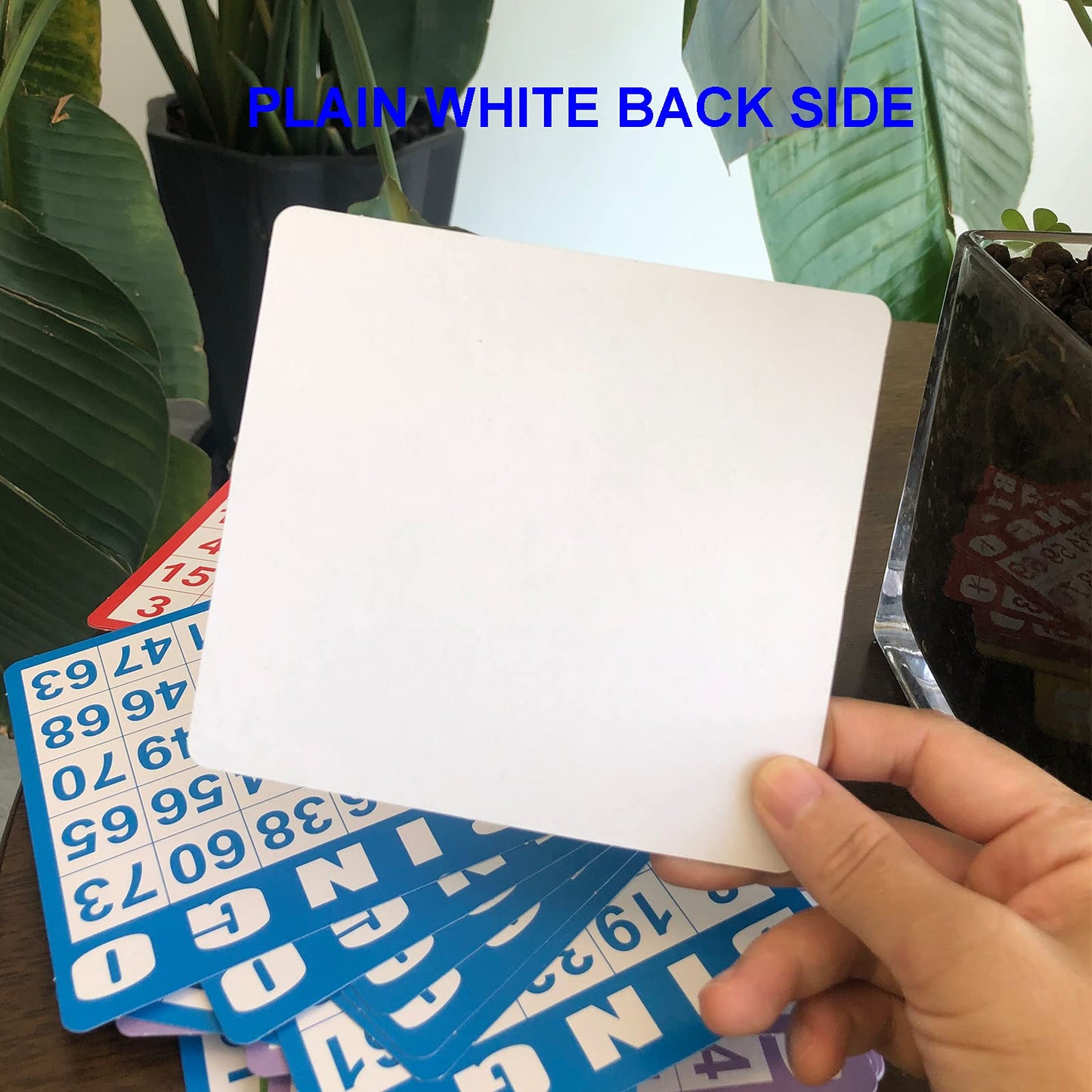 Yuanhe 100 Bingo Game Cards - Disposable Reusable Paper Sheets for Kids Party School Classroom Family Gathering Activity Casino Trip
