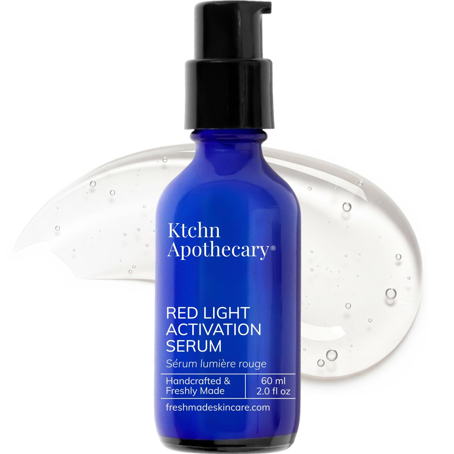 Red Light Therapy Activation Serum for Face & Neck | Amplify Benefits, Reduce Wrinkles, Hydrate, Brighten Skin | 100% Clean Form