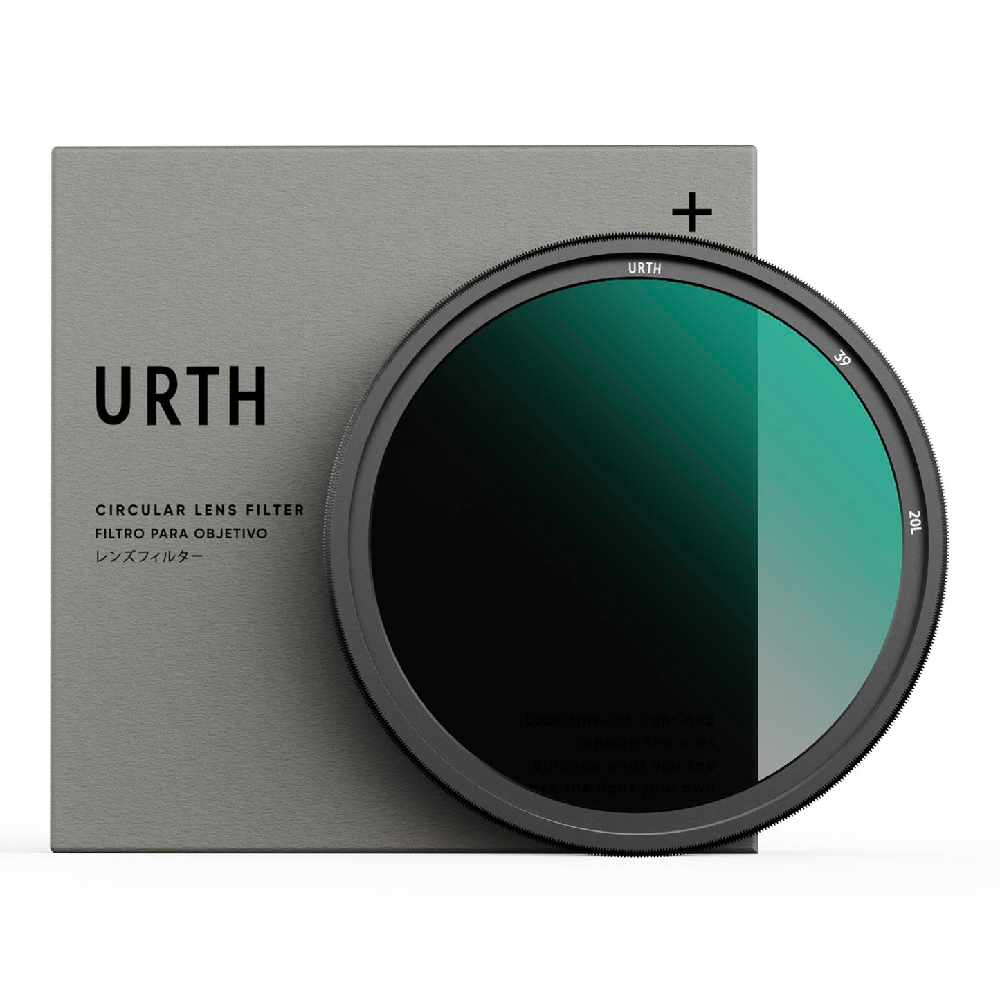 Urth 39Mm Nd2-32 Variable Nd Lens Filter (Plus+) - 1-5 Stop Range, Ultra-Slim 20-Layer Nano-Coated Neutral Density Filter For Ca