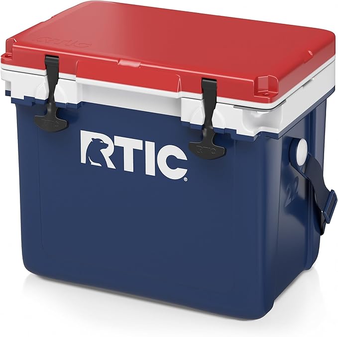 RTIC Ultra-Light 22 Quart Hard Cooler Insulated Portable Ice Chest Box for Drink, Beverage, Beach, Camping, Picnic, Fishin...