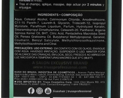 TRUSS Equilibrium Shampoo and Conditioner Set Bundle