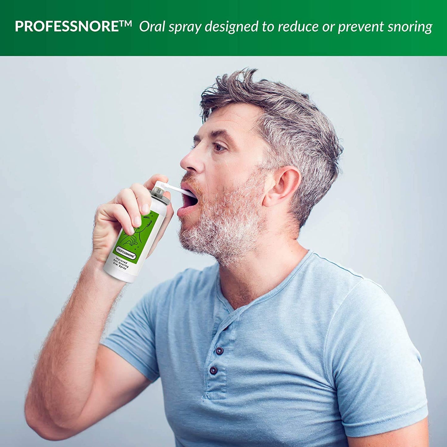 professnore Snore Solutions Anti Snoring Stop Relief Spray 1.69 Fl oz (50 ml)