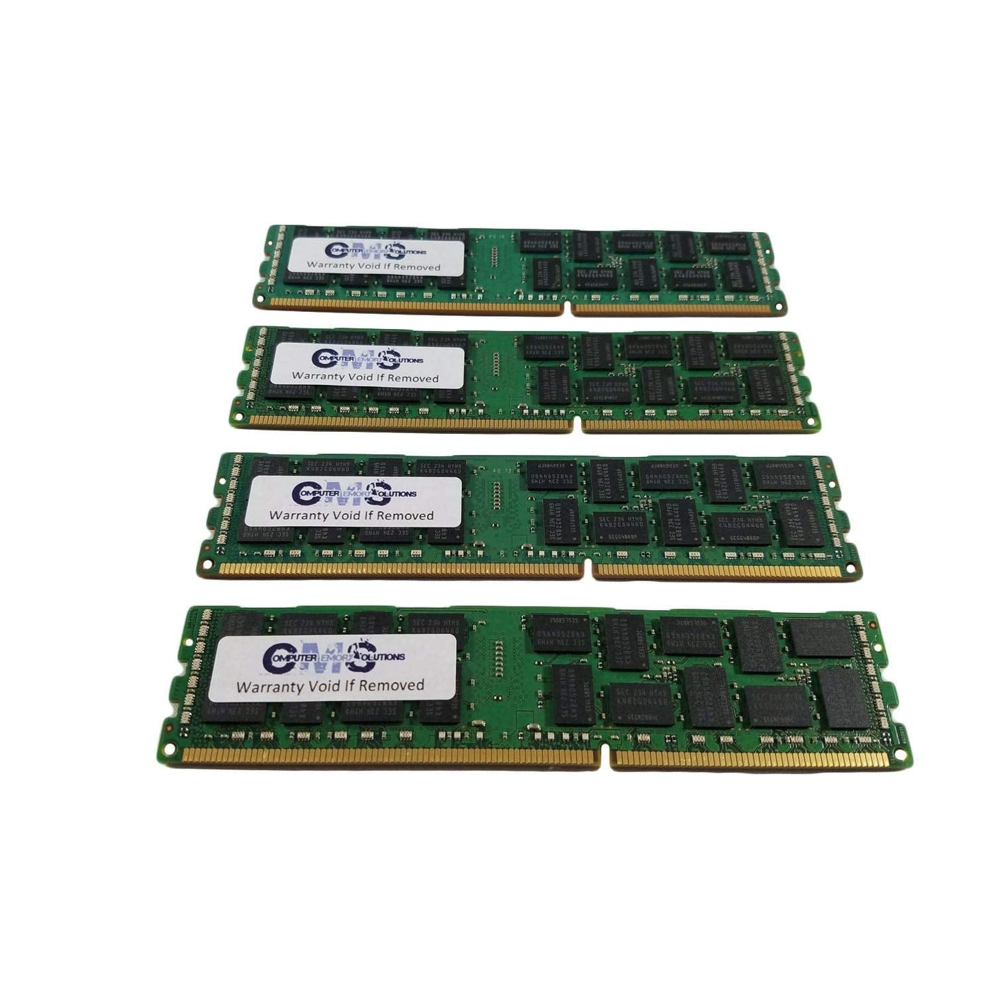 Cms 32Gb (4X8Gb) Ddr3 10600 1333Mhz Ecc Registered Dimm Memory Ram Upgrade Compatible With Dell Precision Workstation T7610 For
