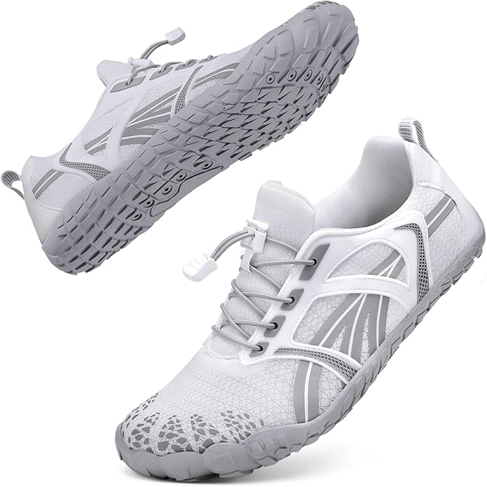 ATHMILE Barefoot Shoes Women Water Shoes Wide Toe Non-Slip Aqua Beach Quick-Dry for Swim Kayak Lake Pool River Hiking Surf...
