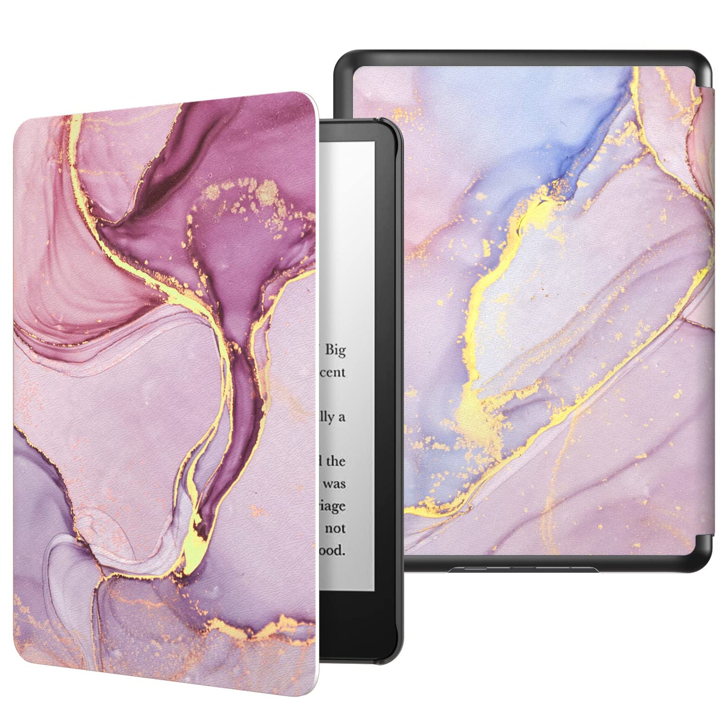 Moko Case For 6.8  Kindle Paperwhite (11Th Generation-2021) And Kindle Paperwhite Signature Edition, Light Shell Cover With Auto