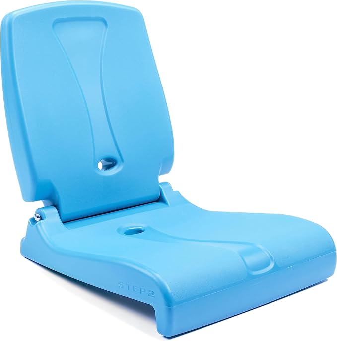 Step2 Folding Flip Seat, Lightweight Portable Outdoor Chair for Poolside, Camping, Beach, Boats, Tailgates, Durable Ground...
