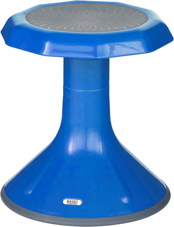 Back2School Express Wobble Stool, 15", Flexible Seating, Blue