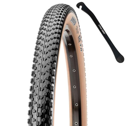 Ikon 29"x2.2" EXO Mountain Bike Tire Puncture Protection Bundle with Cycle Crew Tire Lever