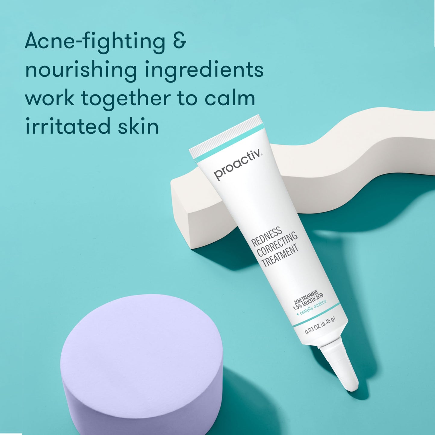 Proactiv Redness Correcting Treatment, Acne Spot Treatment with 1.5% Salicylic Acid, Calms Irritated Skin, Non-Comedogenic, 0.33