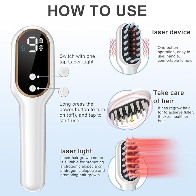 Laser Hair Growth Comb