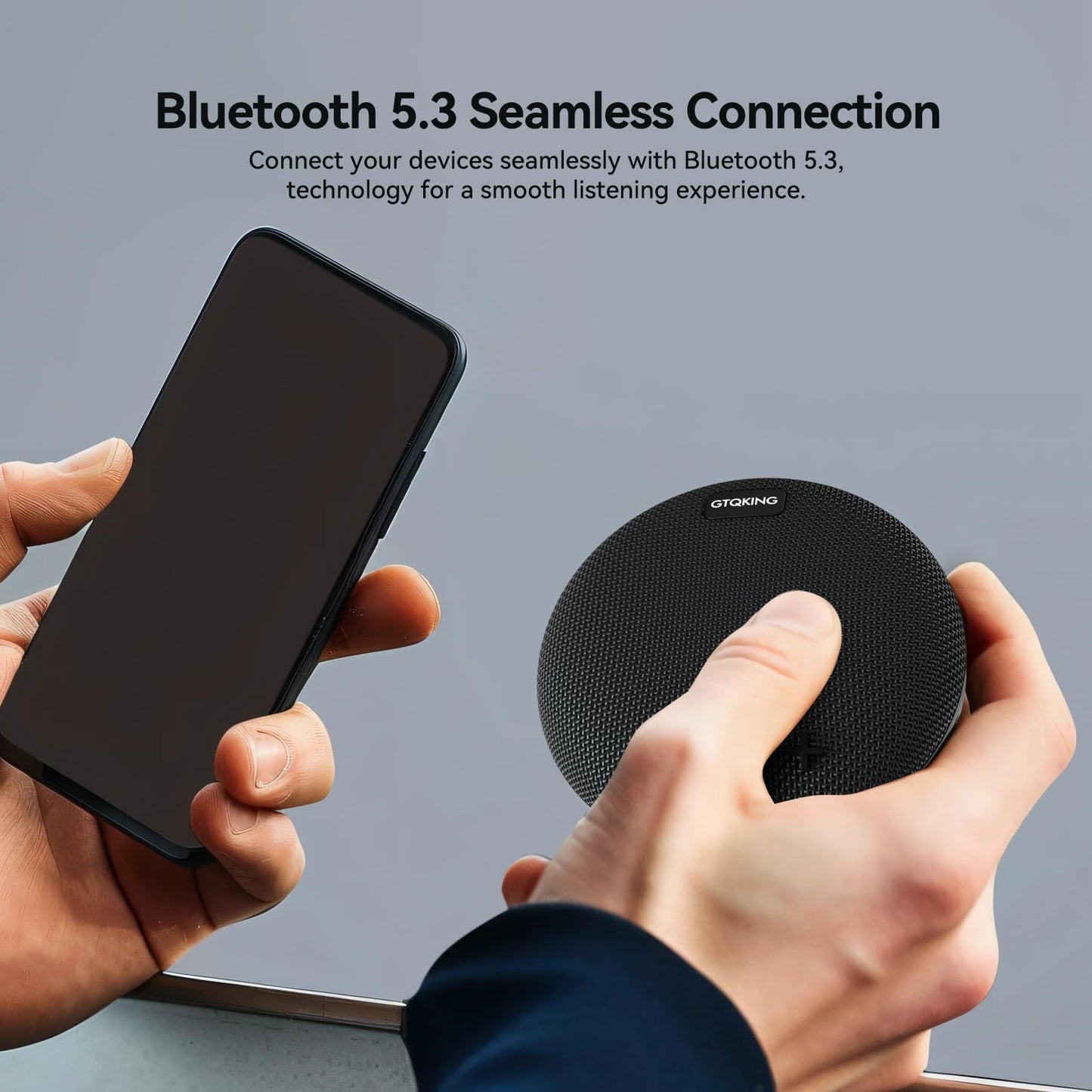 Shower Speaker IPX8 Waterproof Bluetooth 5.3 Portable Speaker with Loud HD Sound and Robust Bass, 24H Playtime for Outdoor Activities