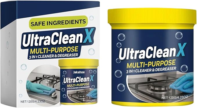 Powder Cleaner - Powered Cooker Degreaser, Toilet Cleaning Powder For Bathroom Kitchen Household Glass Sink Oven Bathtub Wall Floor Bowl