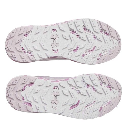 Under Armour Women's Charged Bandit Trail 3, (289) Gray Matter/Gray Dawn/Purple Prime, 8.5, US