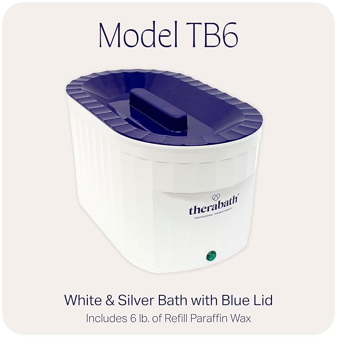 Therabath Professional Thermotherapy TB6 Paraffin Wax Bath - Helps Relieve Arthritis & Muscle Stiffness - Heat Therapy for Hands, Feet, Face & Body - Made in USA - 6 lb. Cucumber Melon with Thyme