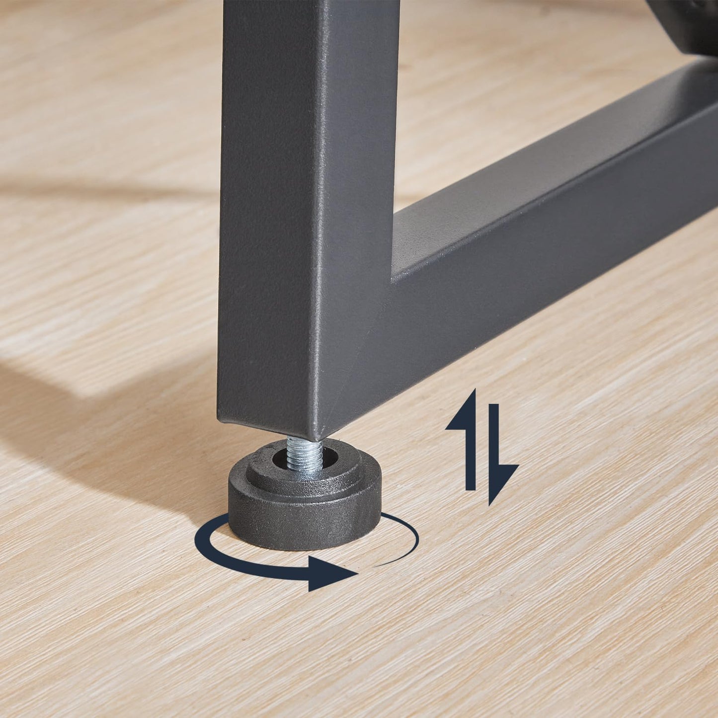 HOOBRO C-Shaped End Table with Charging Station, Slide Under Couch Table with Storage, Small Sofa Arm Table Tray Side Table with Stable Metal Frame, for Living Room, Bedroom, Rustic Brown BF72USF01