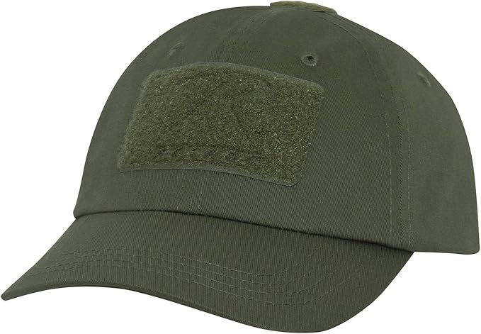 Rothco Tactical Operator Cap | Military Hat | Baseball Cap with Loop Field