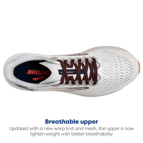Brooks Men’s Hyperion Neutral Running Shoe - Oyster Mushroom/Black Iris - 13 Medium