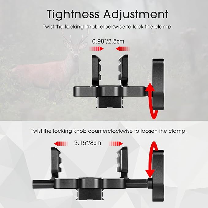 Manbily Shooting Rest Saddle for Hunting Shooting Stick Tripods Bipods Monopods Stand-Black(U-3)