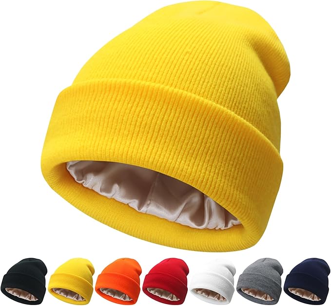 NPQQUAN Unisex Beanie Hats for Men Women Winter Knit Beanies