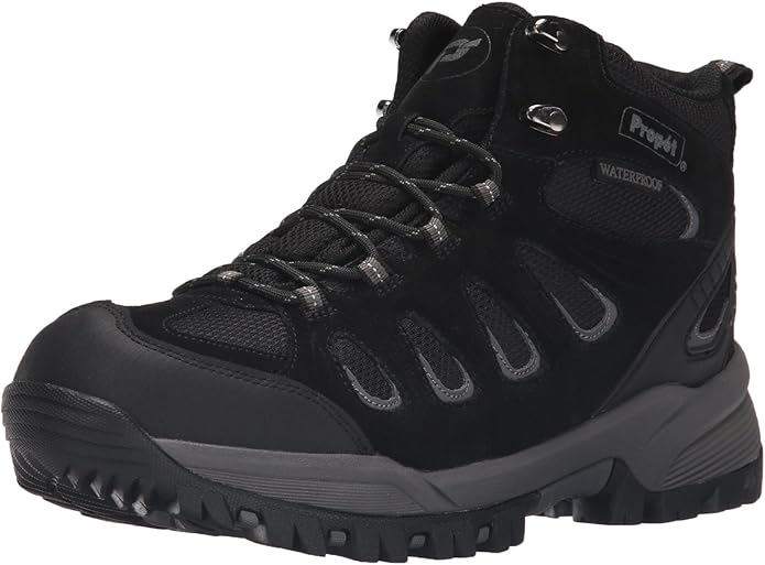 Propet Mens Ridge Walker Round Toe Hiking Hiking Casual Boots Ankle - Brown
