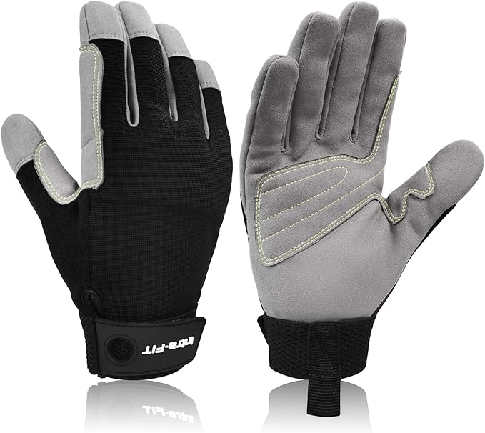 Intra-FIT Climbing Gloves, Lightweight, Breathable, Perfect for Rock, Tree, Wall, Mountain, Climbing