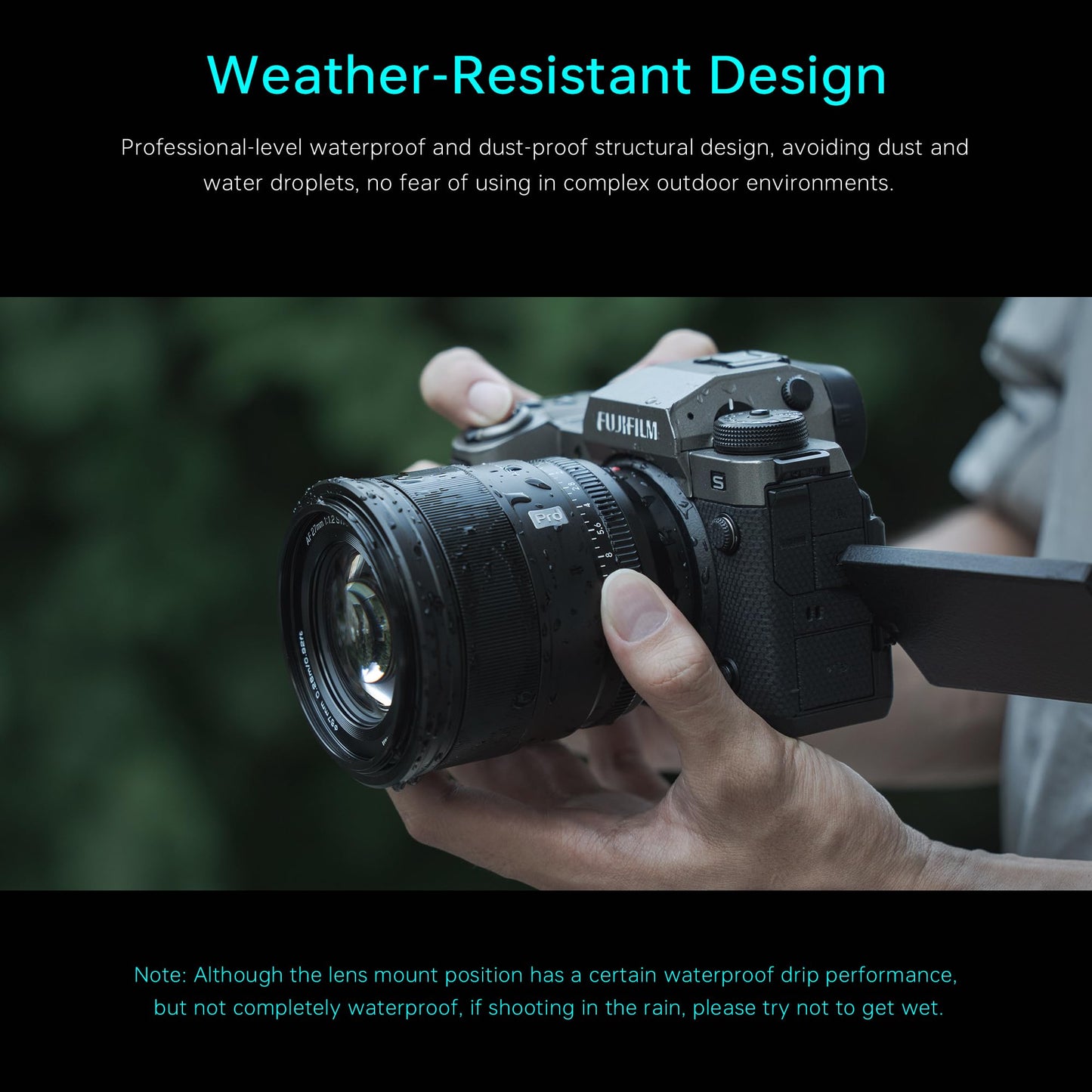VILTROX 27mm F1.2 Pro Level XF Fuji Autofocus Lens f/1.2 Large Aperture APS-C Lens Compatible with Fuji X-Mount Mirrorless Cameras XH2S XH2 XT5 XT4 XT3 XS20 XT30 II XT200