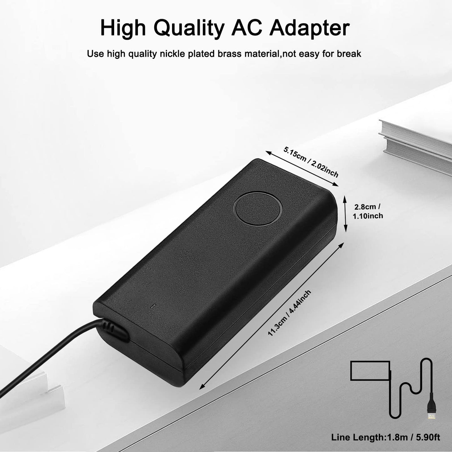 JUYOON 65W 24V Power Supply Compatible with Resmed AirSense 11 S11 AutoSet Elite CPAP Machine Air 11 PSU 65W Airsense 11 Supplies Charger Cable