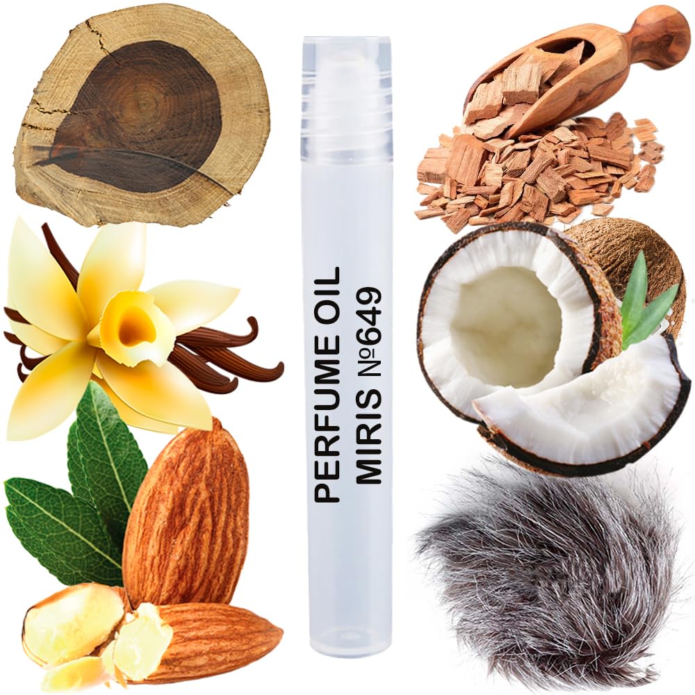MIRIS No. 649, Inspired by Hypnotic Poiso, Long-Lasting Perfume Oil for Women Roll-On, Rollerball 0.34 Fl Oz / 10 ml