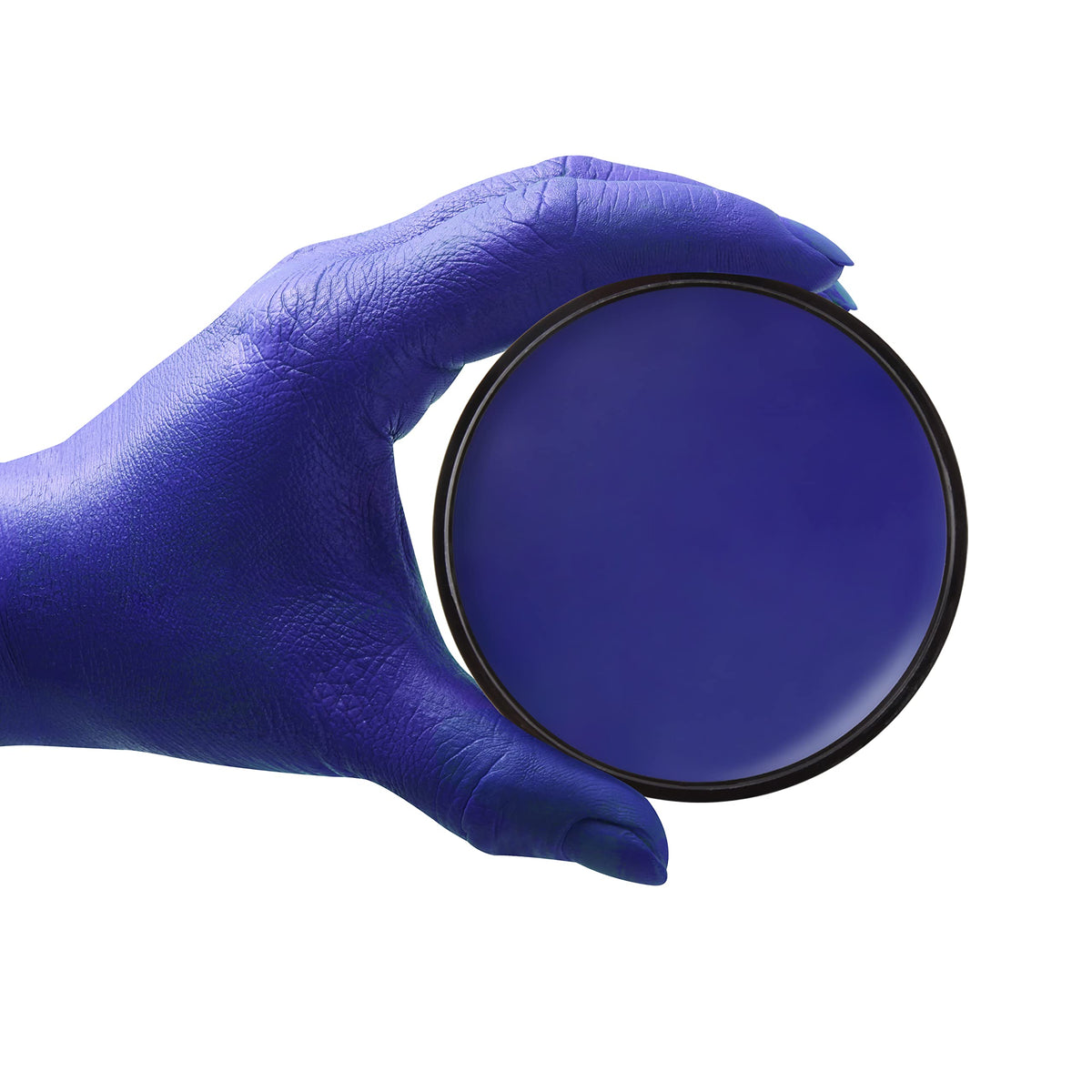 MEICOLY Blue Face Body Paint, 30g/1.05oz Water Based Washable Full Body Paint for Adults and Kids, Dark Blue Single Face Paintin