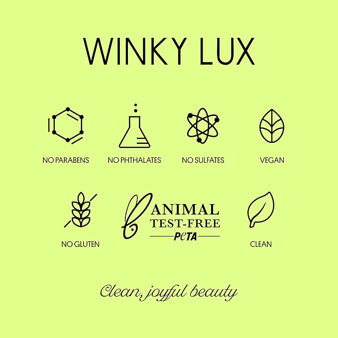 Winky Lux Flower Balm, pH Lip Balm, Color Changing Lipstick and Tinted Lip Balm, Vegan & Cruelty Free Hydrate & Plump, Sheer Pink Lipstick, Purple Flower with Vanilla Scent