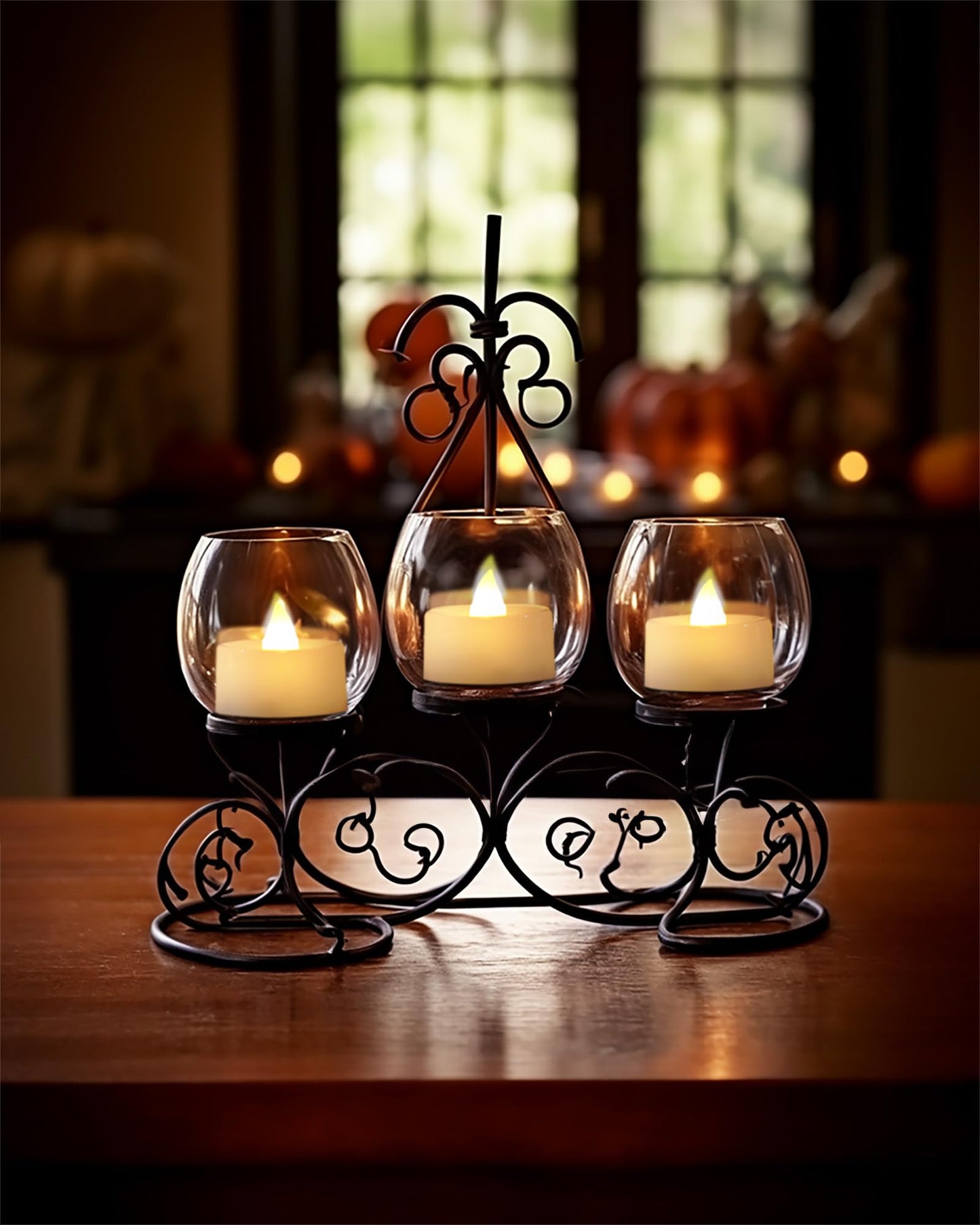 Homemory 24pcs Flameless LED Tea Lights with Remote & Timer, 400+Hours Realistic Flickering Battery Candles for Seasonal, Tabletop, and Centerpieces Decor