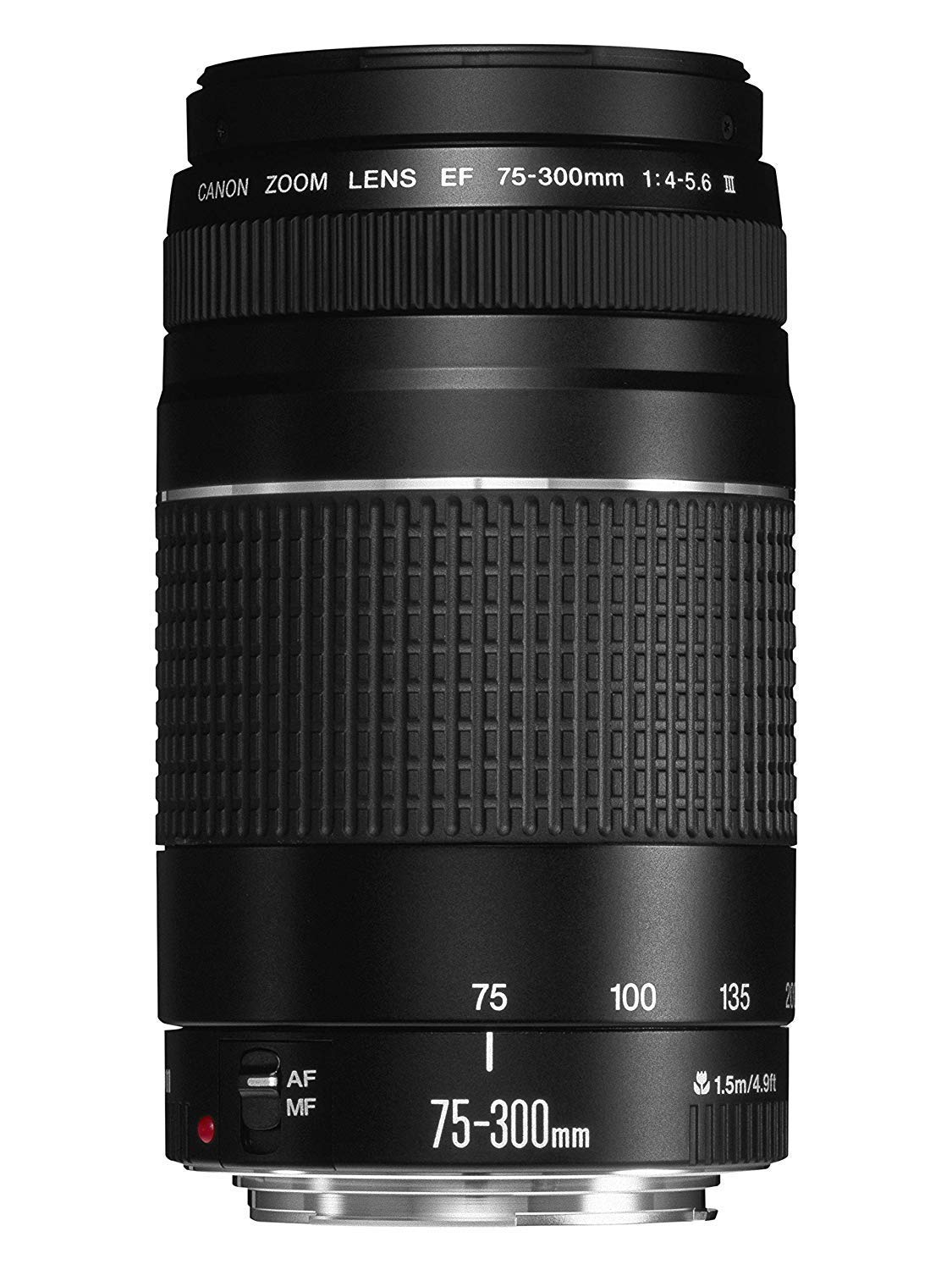 Canon EF 75-300mm f/4-5.6 III Telephoto Zoom Lens (Black)