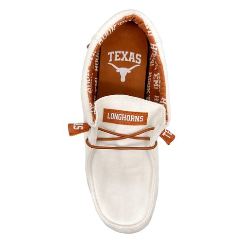 Vaccari Men's Nate Off White Longhorns Slip-On Loafers | Comfortable & Light-Weight Casual Shoes - Size 13