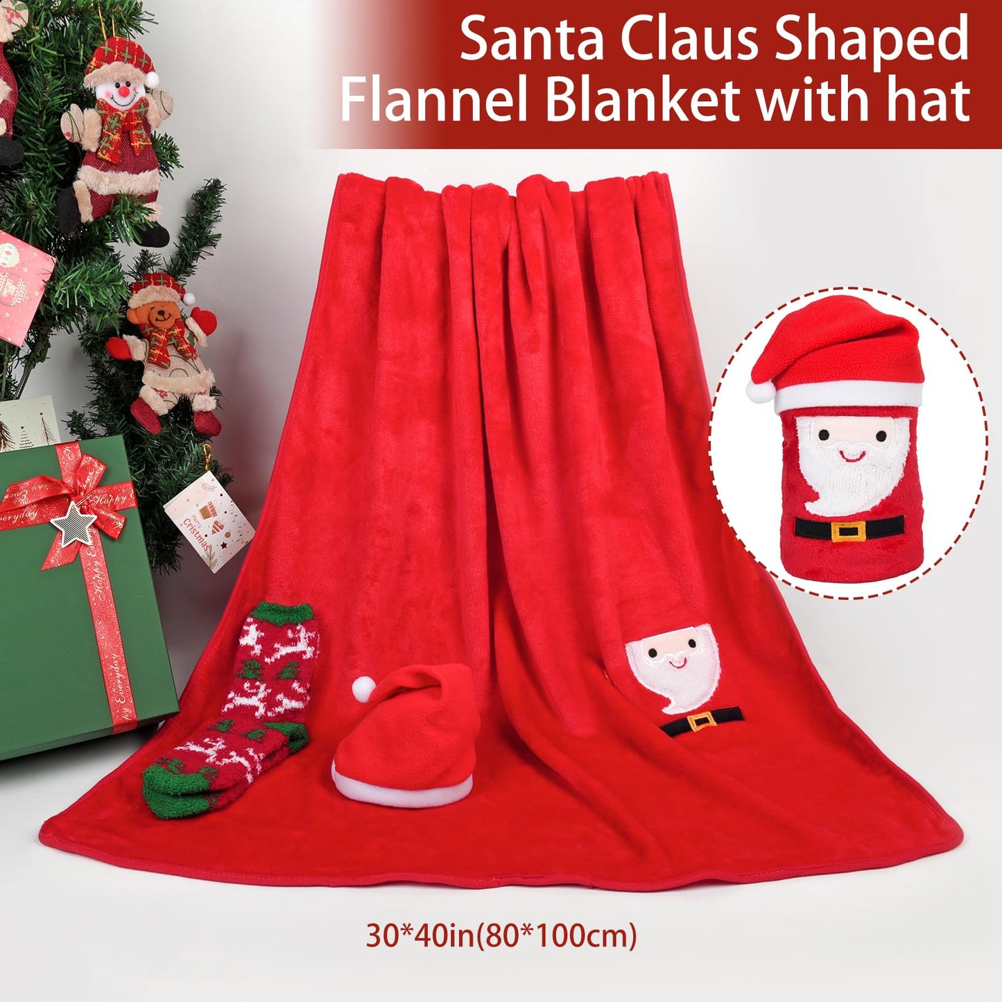 Christmas Gifts, Gift Baskets for Women Men,Unique Christmas Gift Sets Xmas Presents Ideas Box with Tumbler and Blankets for Her Him Mom Coworkers Best Friend Wife Daughter Sister