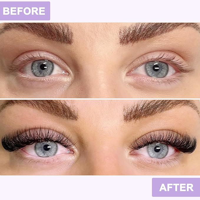 B&Q Lash Clusters 280PCS Natural Eyelash Clusters 40D D 9-16mm Individual Lash Wispy Eyelash Extension with Soft Thin Band Classic Look Pestañas Postizas Comfortable DIY at Home(40D-D-9-16mm)