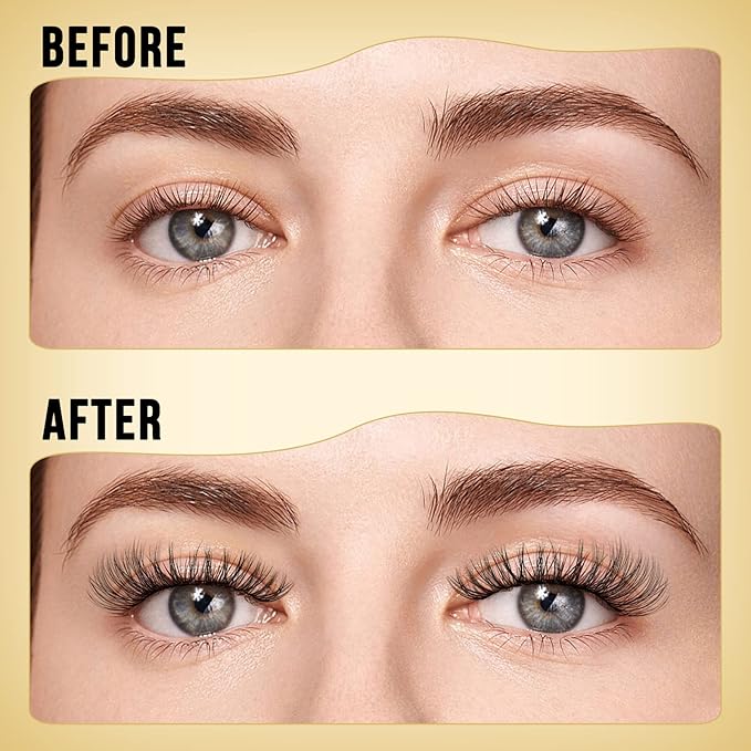 QUEWEL Lash Clusters 320Pcs Cluster Lashes 20D D Curl Lash Cluster Eyelash Extensions Mix9-16mm Individual Eyelashes Clusters Wispy Lash Clusters Thin Band Soft to Use at Home(20D D Mix9-16)
