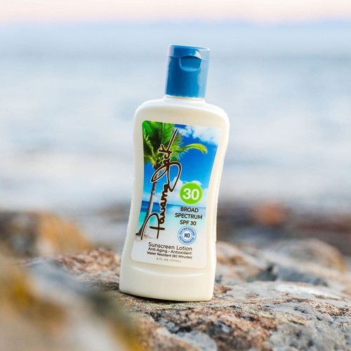 Panama Jack Sunscreen Suntan Lotion - SPF 30, Broad Spectrum UVA/UVB Protection, PABA, Paraben, Gluten & Cruelty Free, 6 FL OZ (Pack of 6)