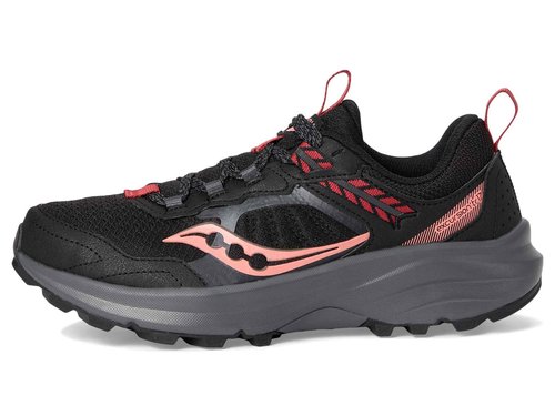 Saucony Women's Excursion TR17 Hiking Shoe, Black/Shadow, 9.5 Wide