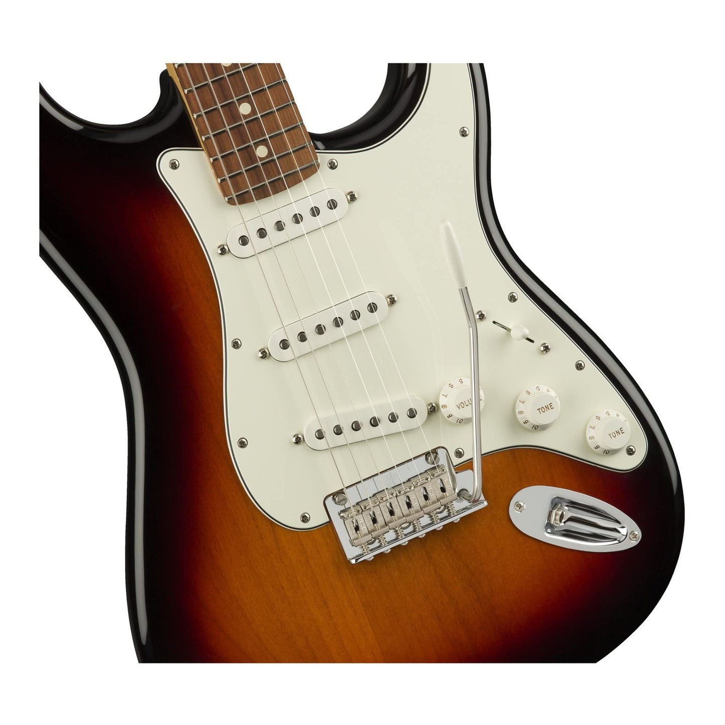 Fender Player Stratocaster Sss Electric Guitar, 3-Color Sunburst, Pau Ferro Fingerboard