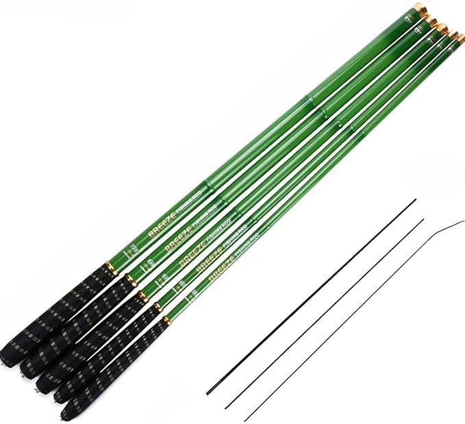 Goture//Telescopic Tenkara Fishing Rod Kit//Ultralight Travel Fishing Rod,Portable Collapsible Bass Crappie Rod, Carbon Fi...