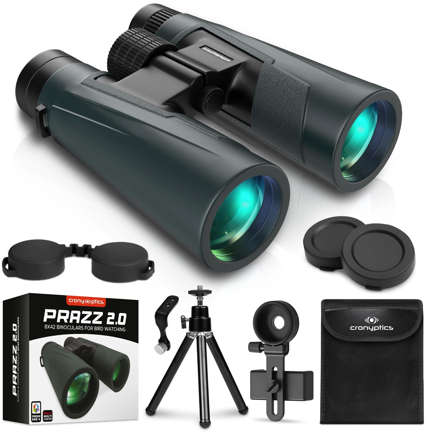 Binoculars For Bird Watching - High Powered Binocular For Adults - Birding Binoculars For Hunting 8X42