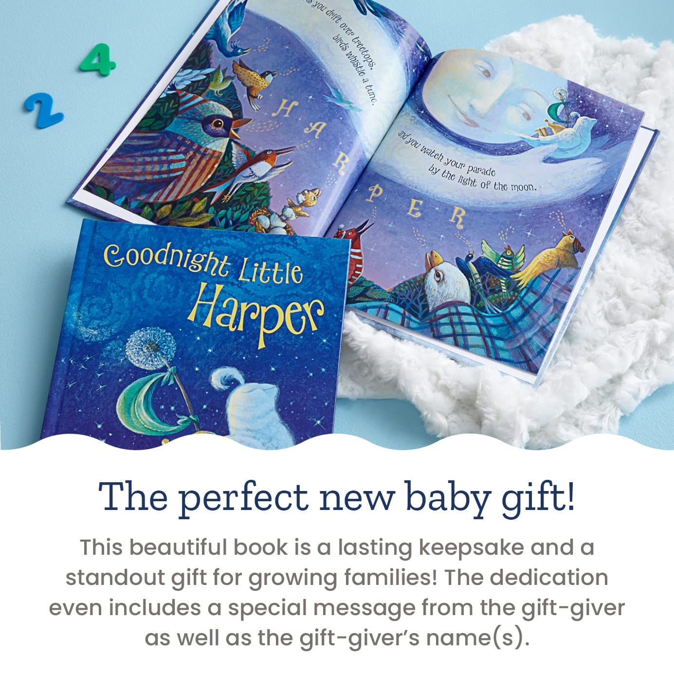 Personalized Bedtime Story for Babies & Kids | Hardcover | 9" x 11" | I See Me!